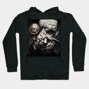 Horror Portrait #6 Hoodie